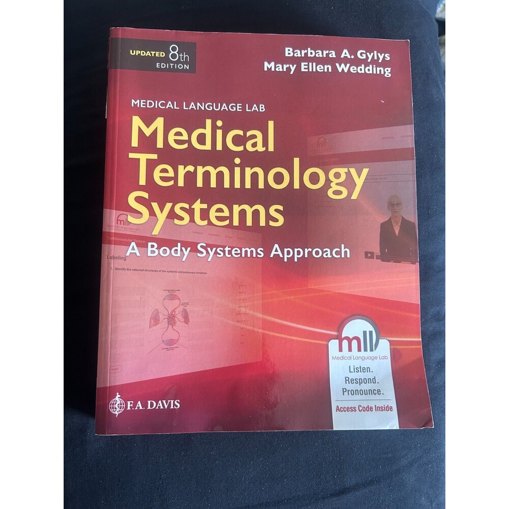 Medical terminology system textbook updated 8th edition w access codes